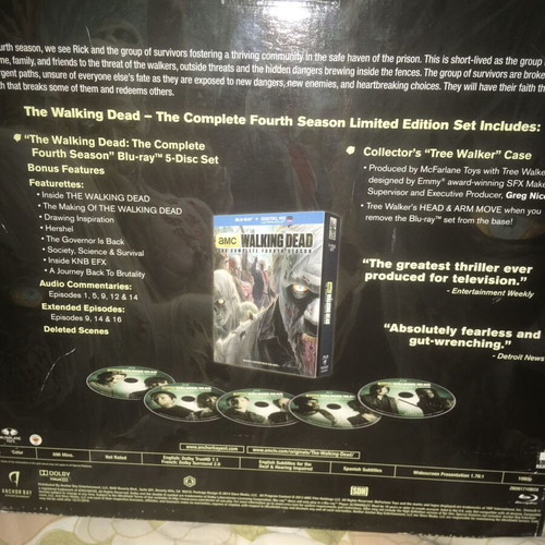 Walking Dead collectible figure season 4 1/4 like new