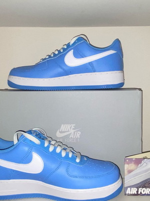 Nike Air Force 1 University Blue Anniversary Edition new, size 44