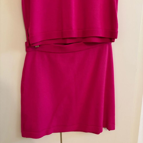 Zara skirt and blouse set fuchsia color like new