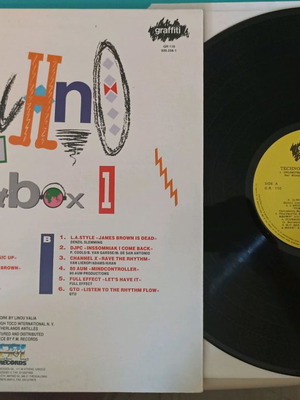 Techno Beatbox 1 LP μεταχειρισμένο, ηλεκτρονική μουσική