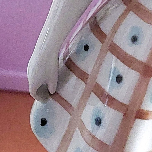 Vintage porcelain figure Hollóháza "Mannequin" like new, 60s
