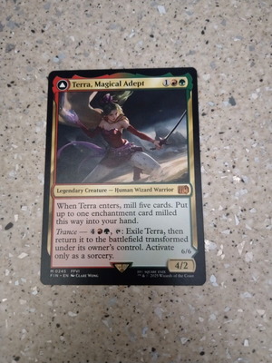 Magic the Gathering Terra, Magical Adept карта нова