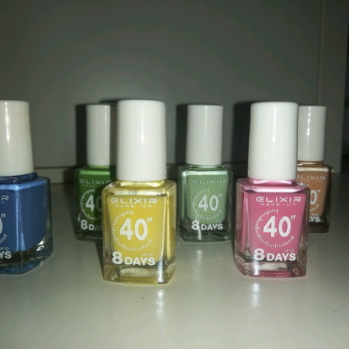 Nail polish elixir set of 6 like new