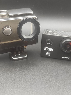 X'trem 4k Ultra HD Action Camera used with waterproof case for parts or repair