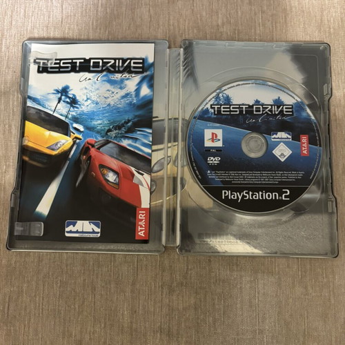 Test Drive Unlimited Steelbook Limited Edition PlayStation 2 used, complete