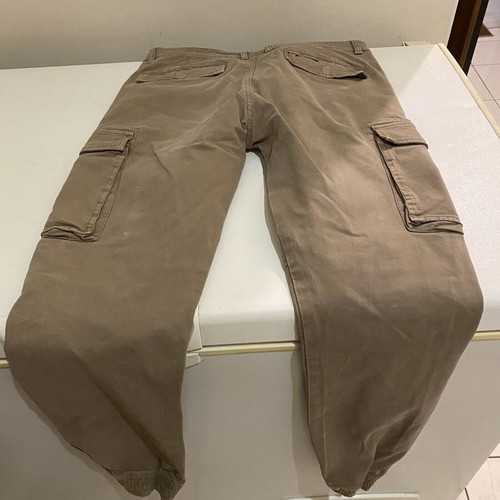 Beige cargo jeans size 48 collection