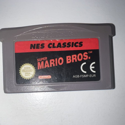 Super Mario NES Classics Game Boy Advance game used
