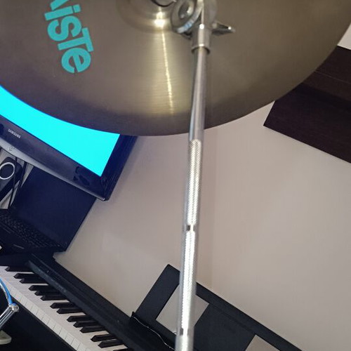 Paiste 101 Brass 16" China Cymbal with Boom Stand like new