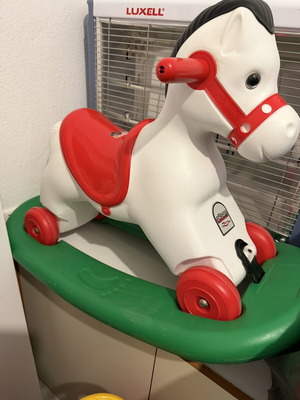Rocking and Pull-Along Horse Like New