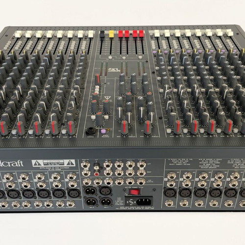 Spirit LX7 Soundcraft 16-Channel Audio Mixer like new