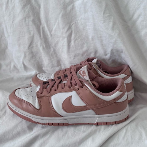 Nike Dunk size 41 used, original, white and pink