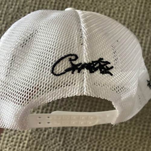 Corteiz hat brand new, black and white