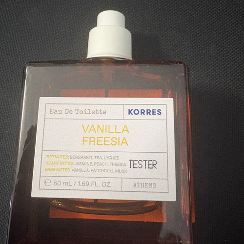 Korres Vanilla Freesia Eau De Toilette 50ml women's perfume