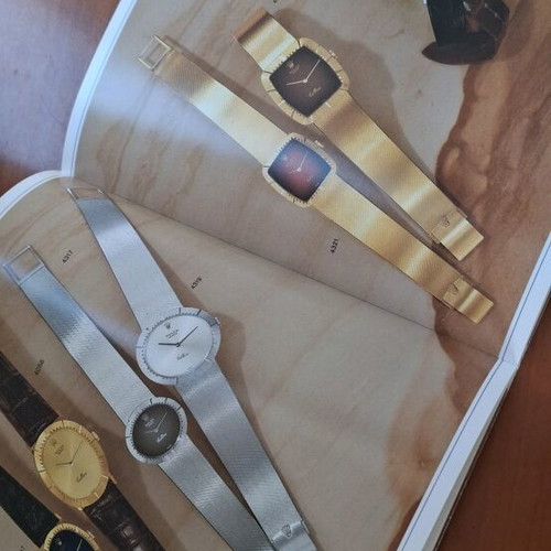 Rolex Cellini magazine used with rare vintage models