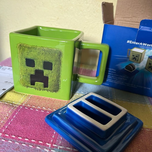 Minecraft Creeper mug new, authentic