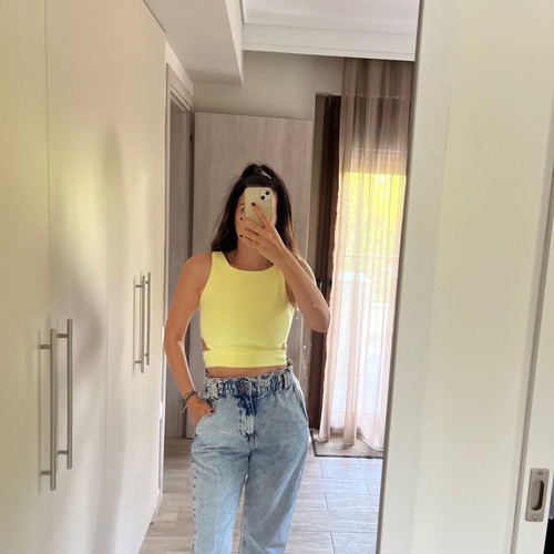BSB top used, yellow, size M