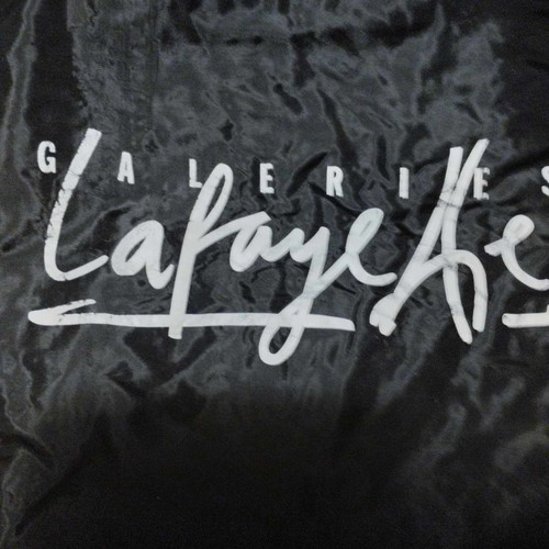 Galeries Lafayette shoulder bag used, black