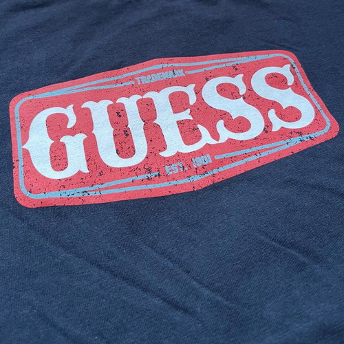 Guess kids long-sleeve shirt like new, blue, age 14