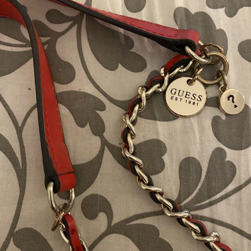 Guess crossbody bag, deep red