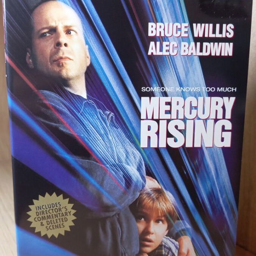Mercury Rising DVD like new with English subtitles