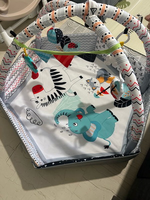 Γυμναστήριο βρεφικό Bebe stars & Clementoni γατούλα σαν καινούργιο