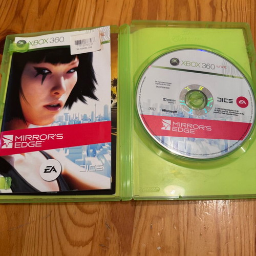 Mirror's Edge Xbox 360 game like new
