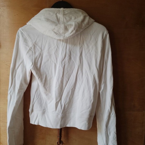 Tommy Hilfiger women's cotton jacket with hood size L like new white