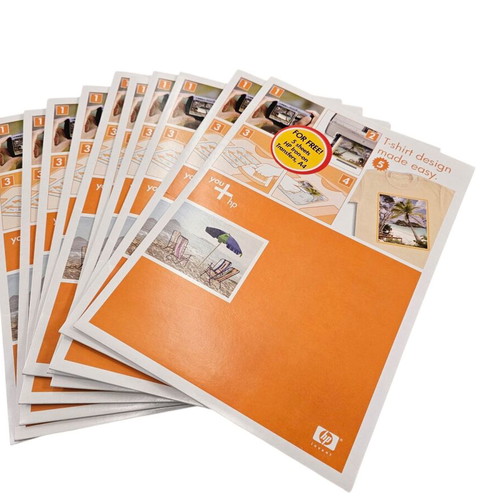Iron-on transfers new, pack of 50 sheets