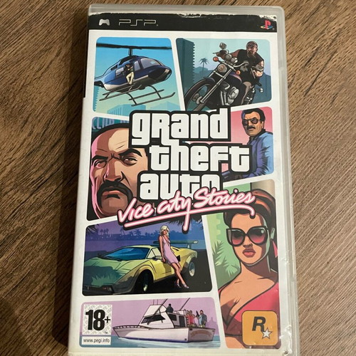 Grand Theft Auto Vice City Stories PlayStation Portable used in good condition