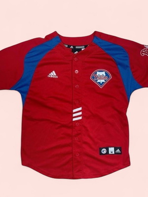 Philadelphia Phillies Howard MLB Adidas shirt like new, boys size M 10-12 years