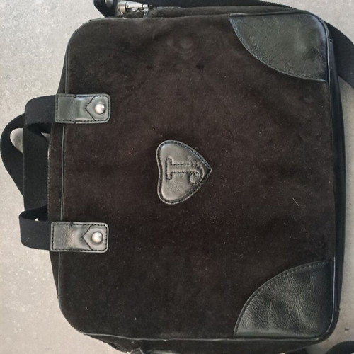 Juicy Couture Y2K laptop bag used, black crossbody