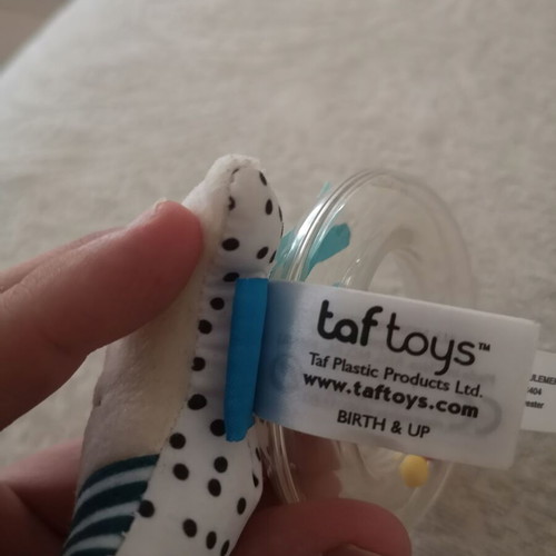 Taf Toys Mini Moon Rattle like new for newborns