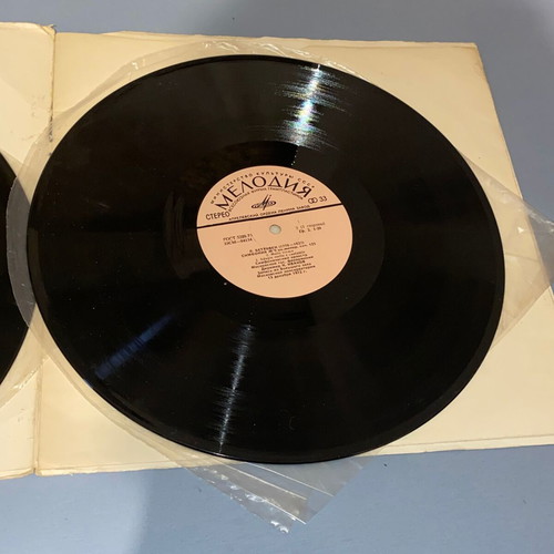 Beethoven rare Russian double record classical music 9th Symphony Leonore No 3 Melodiya