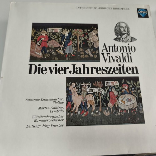 Antonio Vivaldi vinyl LP album used, classical