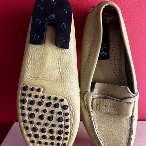 Made In Italia leather shoes used, size 37, green
