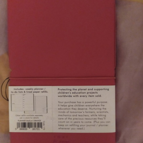 Vent A5 Weekly Planner New, Recycled Leather and Sustainable Paper