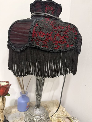 Handmade desk lamp like new