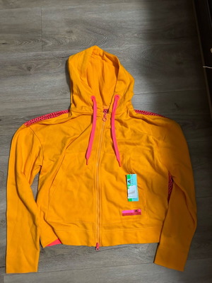 Adidas x Stella McCartney perforated jacket new, orange, size L