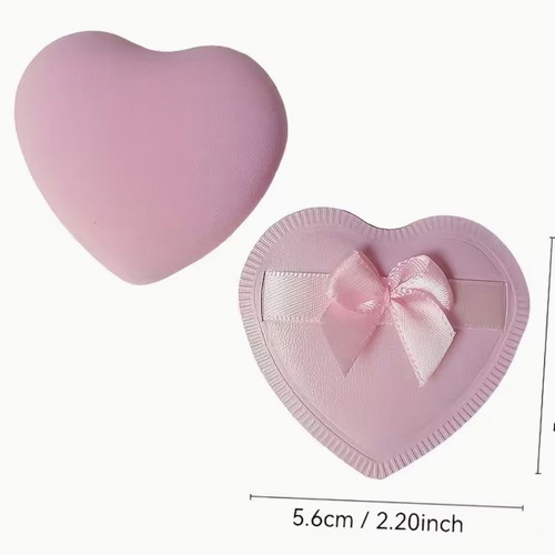 Makeup sponges heart-shaped, pack of 5, new