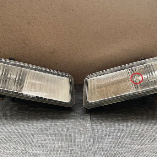 Carello Front Fog Lights used, left and right for Peugeot, Citroen, Fiat