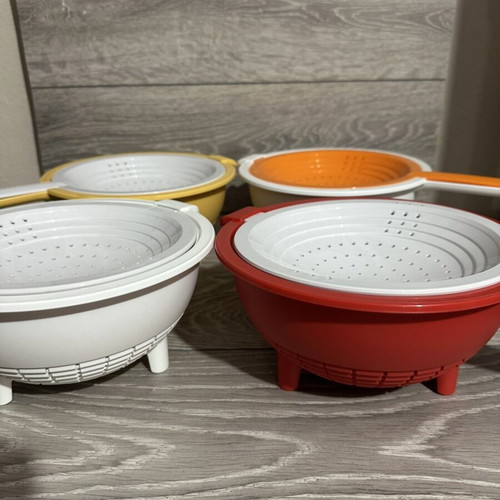 Tupperware Double Colander 2.4 Liters New