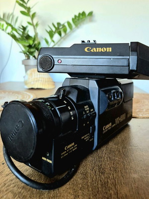 Canon VC-200 vintage video camera used, 1984, decorative