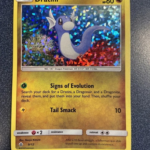 Dratini Pokemon McDonalds 2018 κάρτα μεταχειρισμένη