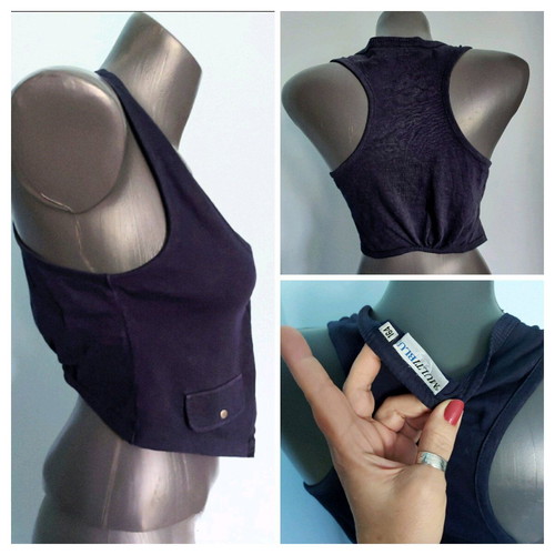 Multiblue sports knit vest like new