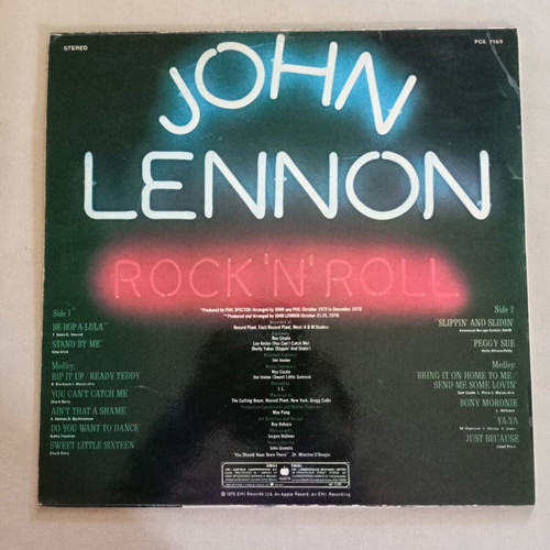 John Lennon Rock n Roll vinyl like new