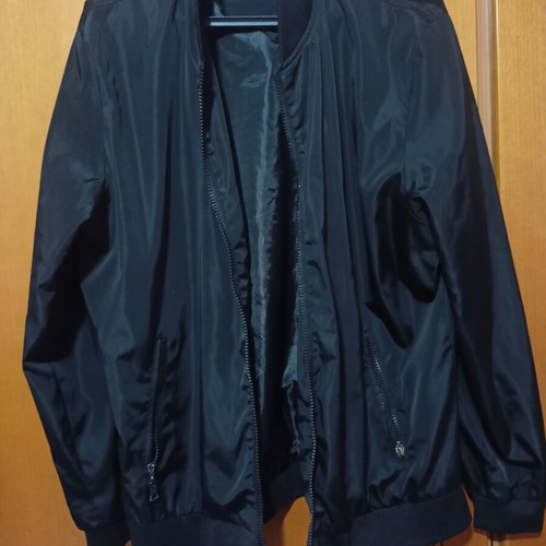 Men's jacket slim fit black, like new, size L
