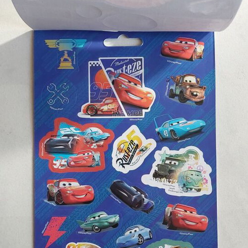 Disney Cars McQueen 200 Stickers New