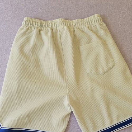 Furla men's basketball shorts used, size Large, white with blue details