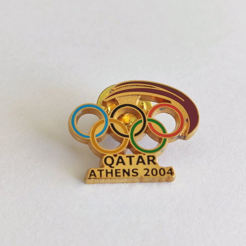 Athens 2004 pin new Qatar Olympic team