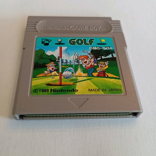 Golf Nintendo Game Boy (1989) like new, authentic Japanese edition